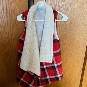 Plaid vest